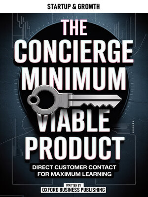 cover image of The Concierge Minimum Viable Product